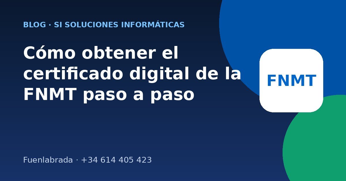 Ilustración del certificado digital de la FNMT