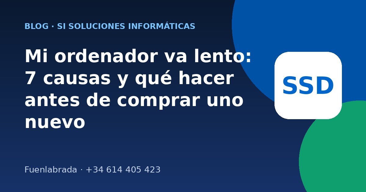 Ilustración de un ordenador portátil lento